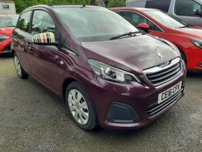 2016 (16) Peugeot 108 at Westcars of Tiverton Tiverton