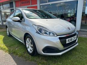 2016 (16) Peugeot 208 at Westcars of Tiverton Tiverton