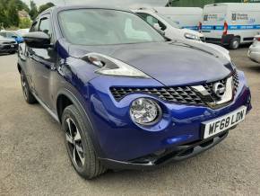 2018 (68) Nissan Juke at Westcars of Tiverton Tiverton