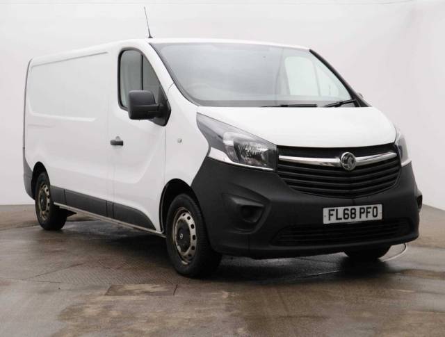 Vauxhall Vivaro 2900 1.6CDTI 120PS H1 Van Panel Van Diesel White