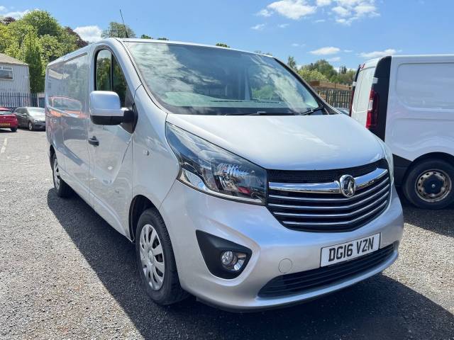 Vauxhall Vivaro 2900 1.6CDTI BiTurbo 120PS ecoFLEX Sportive H1 Van Panel Van Diesel Silver