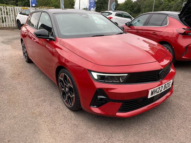 Vauxhall Astra 1.2 Turbo 130 GS Line 5dr Hatchback Petrol Red