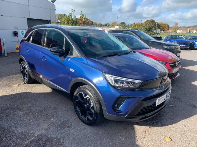 Vauxhall Crossland 1.2 Turbo [130] Ultimate 5dr Auto Hatchback Petrol Blue