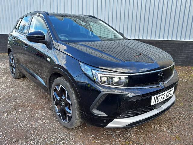 Vauxhall Grandland 1.2 Turbo Ultimate 5dr Hatchback Petrol Black