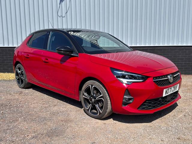Vauxhall Corsa 1.0 CORSA SRI PREMIUM TURBO Hatchback Petrol Red
