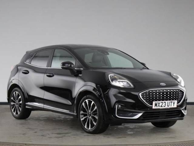 Ford Puma 1.0 EcoBoost Hybrid mHEV 155 ST-Line Vignale 5dr Hatchback Petrol Black