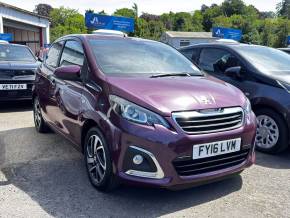 PEUGEOT 108 at Westcars of Tiverton Tiverton