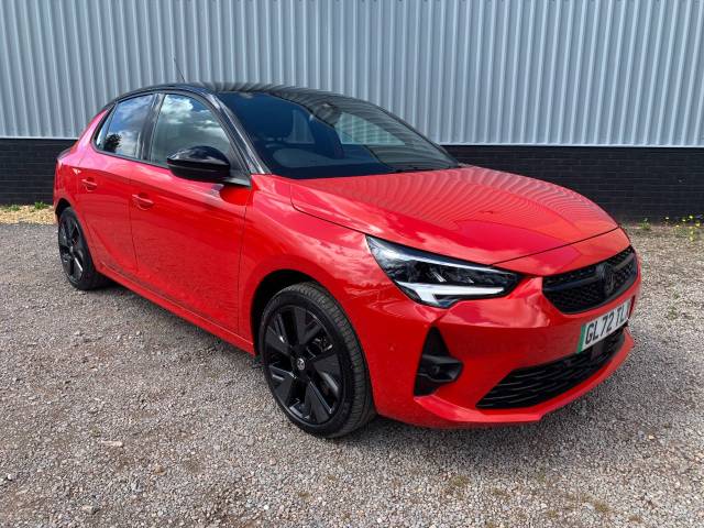 Vauxhall Corsa 0.0 100kW Anniversary Edition 50kWh 5dr Auto [11kWCh] Hatchback Electric Red