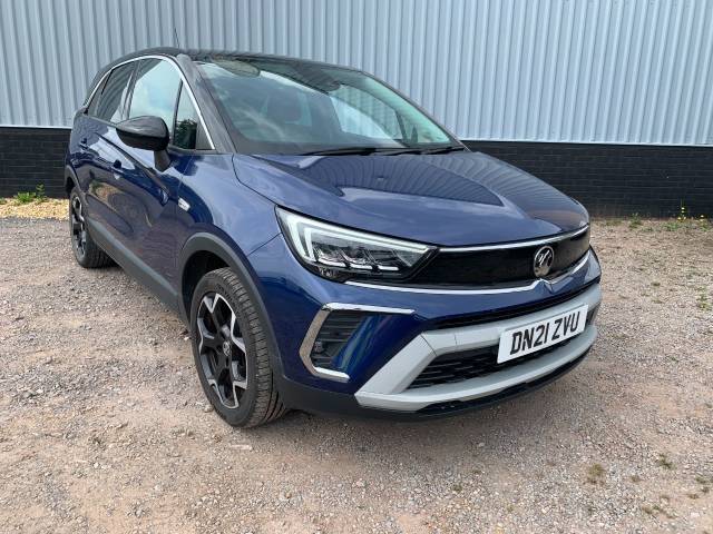 Vauxhall Crossland 1.2 Turbo [130] Elite Nav 5dr Hatchback Petrol Blue
