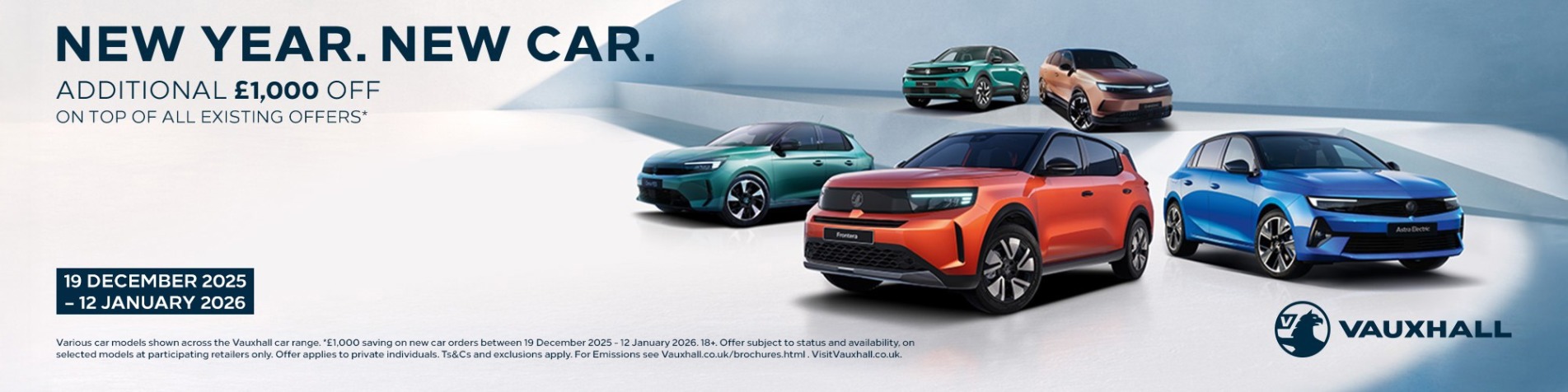 Vauxhall December Sales Event